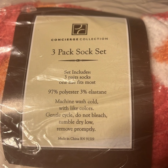 2 -3 pack socks sets by concierge collection brand new in bag from HSN-qvc lot - Picture 2 of 5